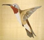 Unique Vietnamese wood marquetry