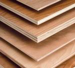 Plywood flooring laminated wood pulp